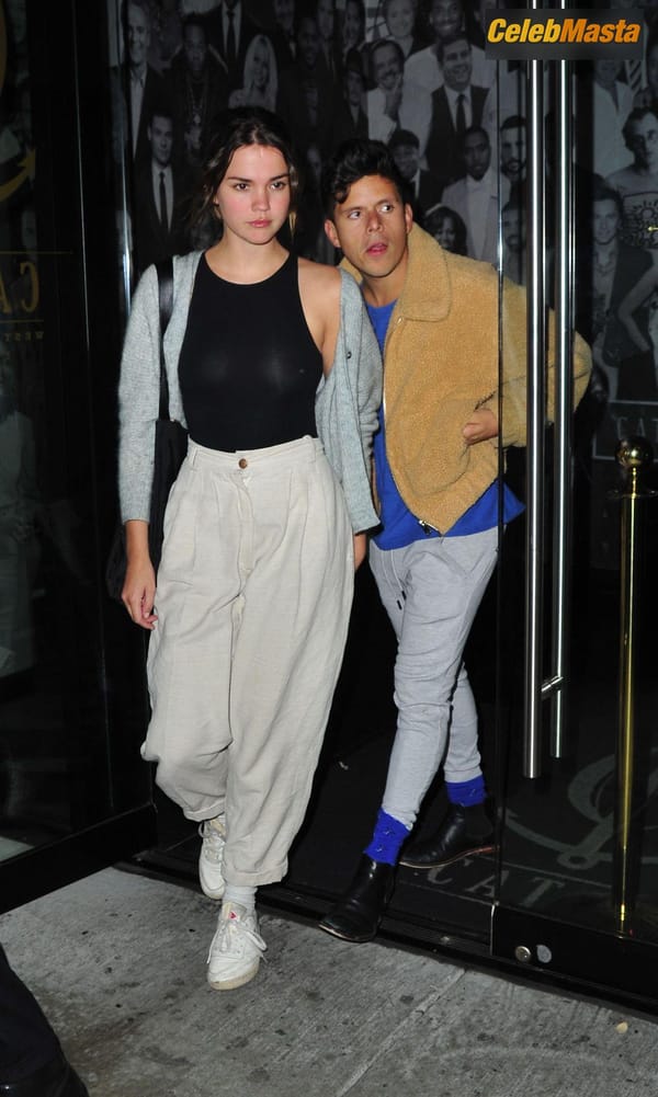 Maia Mitchell Pics: Spotted Braless At Catch La In Los Angeles photo 6