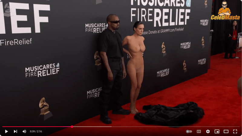 Bianca Censori Goes Fully on Red Carpet Grammy Awards Photo Gallery photo 1