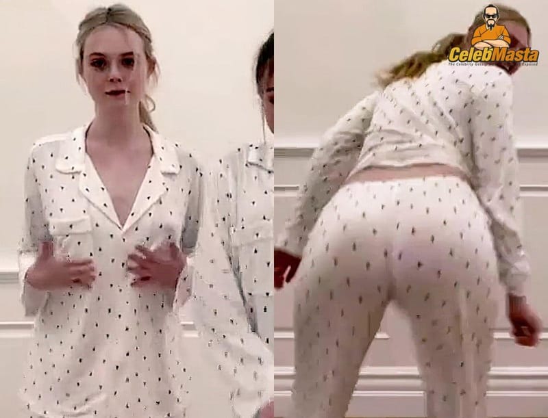 Thick Elle Fanning Ass and Camel-Toe Photos photo 2