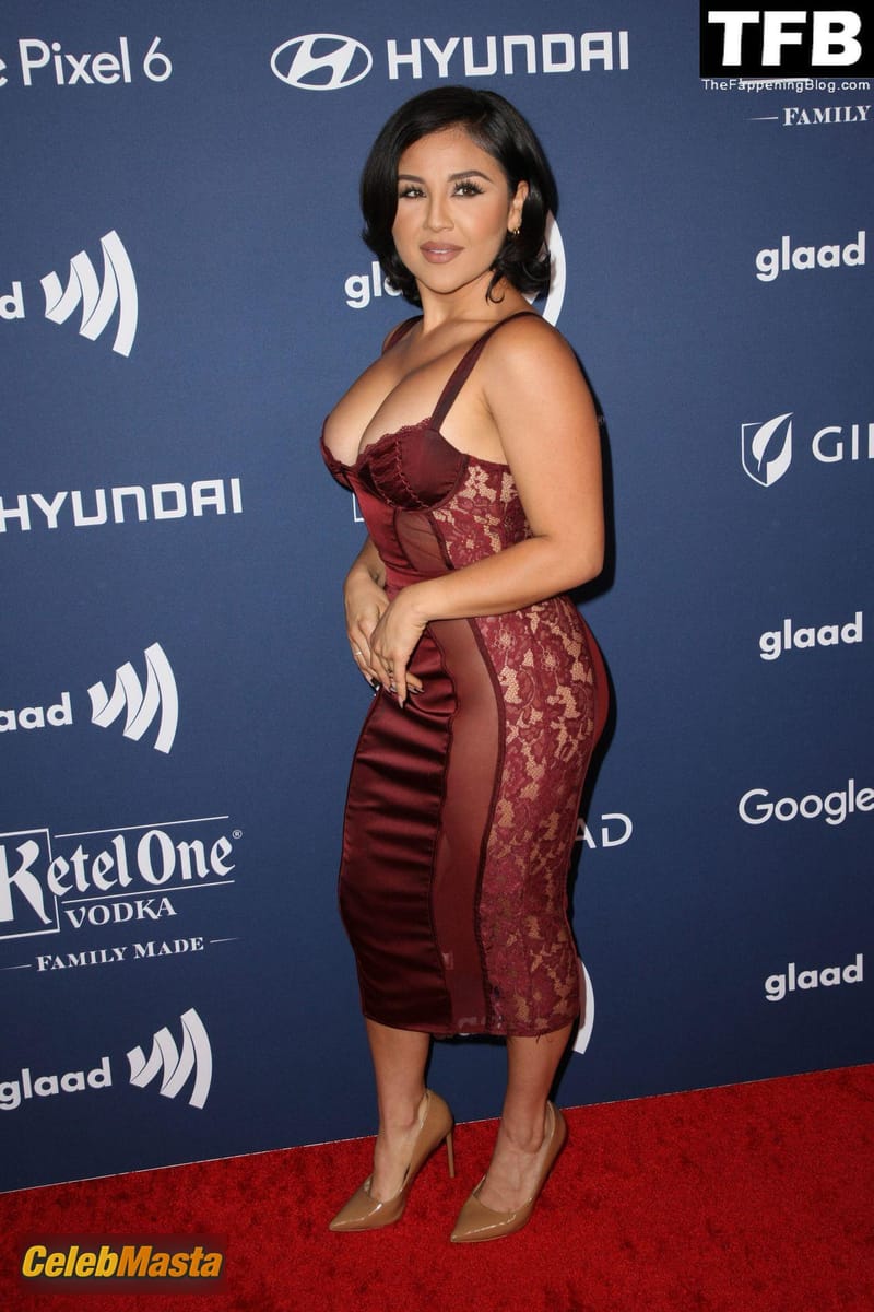 Annie Gonzalez Photos: Sexy Seen Showcasing Her Hot Breasts At The Annual Glaad photo 3