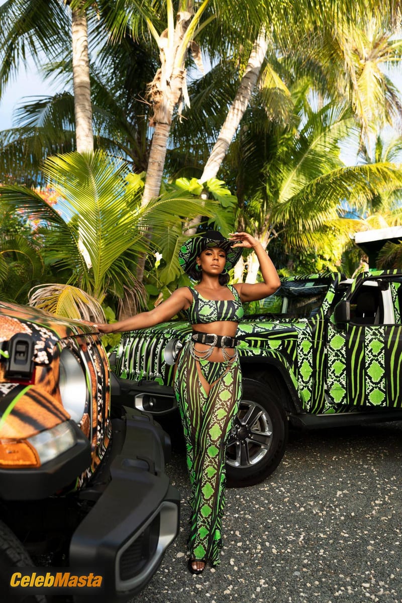 Ashanti Photos: Showcases Her Beach Body As She Launches A New Fashion Line photo 4