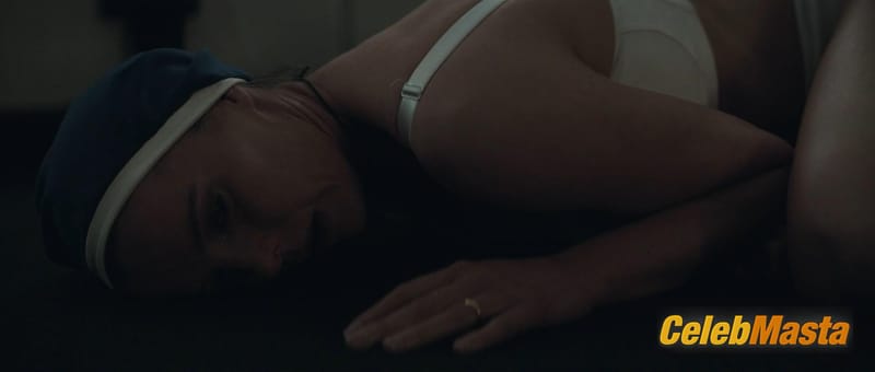 Betty Gilpin Scene Photos Gallery from Mrs. Davis photo 3
