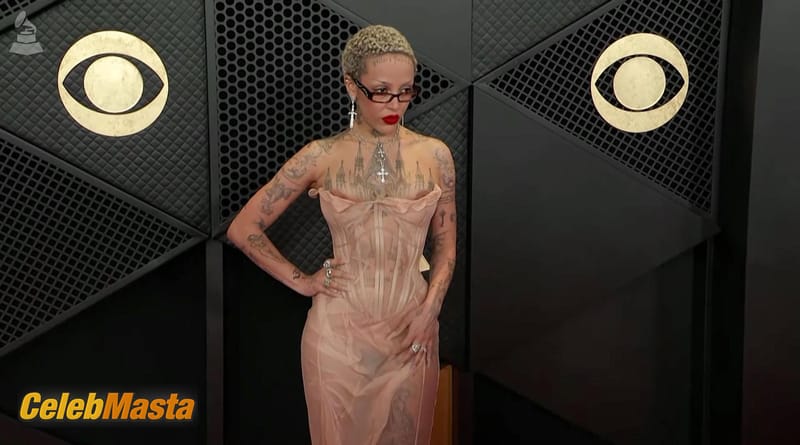 Doja Cat Scene Photos Gallery from The Grammy Awards photo 1