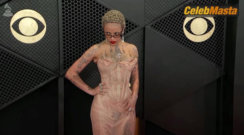 Doja Cat Scene Photos Gallery from The Grammy Awards photo 2