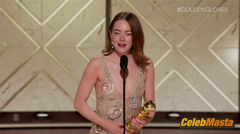 Photo Gallery: Emma Stone in The Golden Globe Awards photo 1