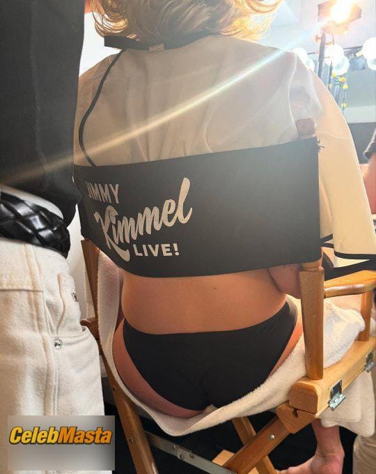 Florence Pugh Scene Photos Gallery from Jimmy Kimmel Live photo 1