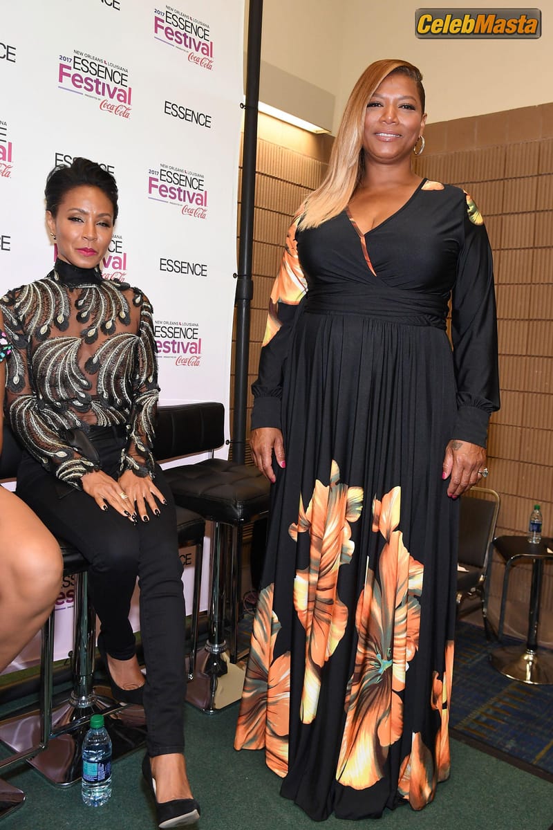 Jada Pinkett Smith Scene Photos Gallery from Jada Pinkett Wears A See Through Top At 2017 Essence Festival In New Orleans photo 2