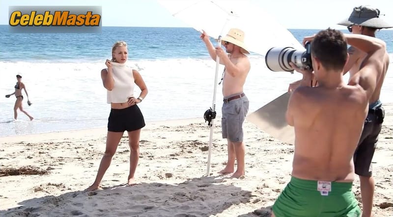 Kaley Cuoco Scene Photos Gallery from Shape Magazine Behind The Scenes photo 2