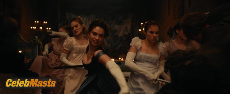 Lily James Photo Collection from Pride And Prejudice And Zombies photo 3