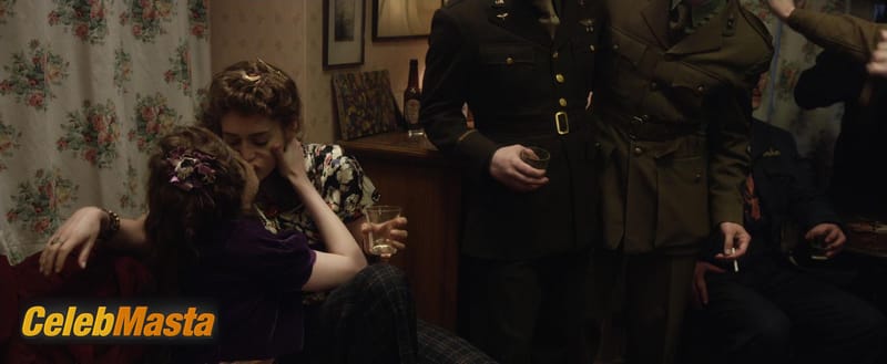 Lizzy Caplan Scene Photos Gallery from Allied photo 1
