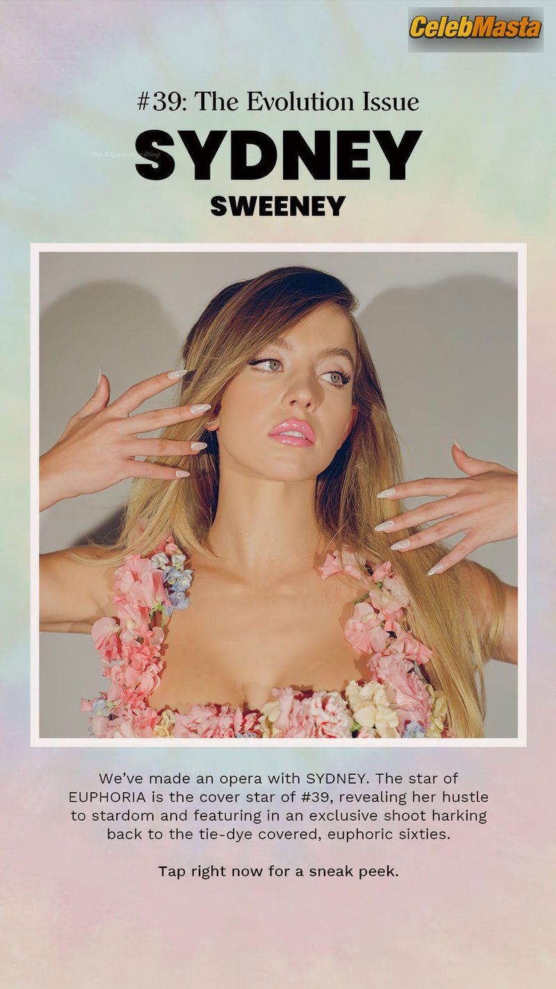 Sydney Sweeney Sexy Poses in A Glamour Photoshoot by Sam Dameshek photo 4