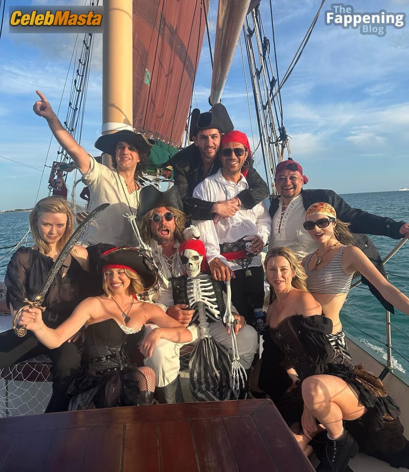 Sydney Sweeney Sexy Pirate Party On A Legit Ship Photo Gallery photo 3