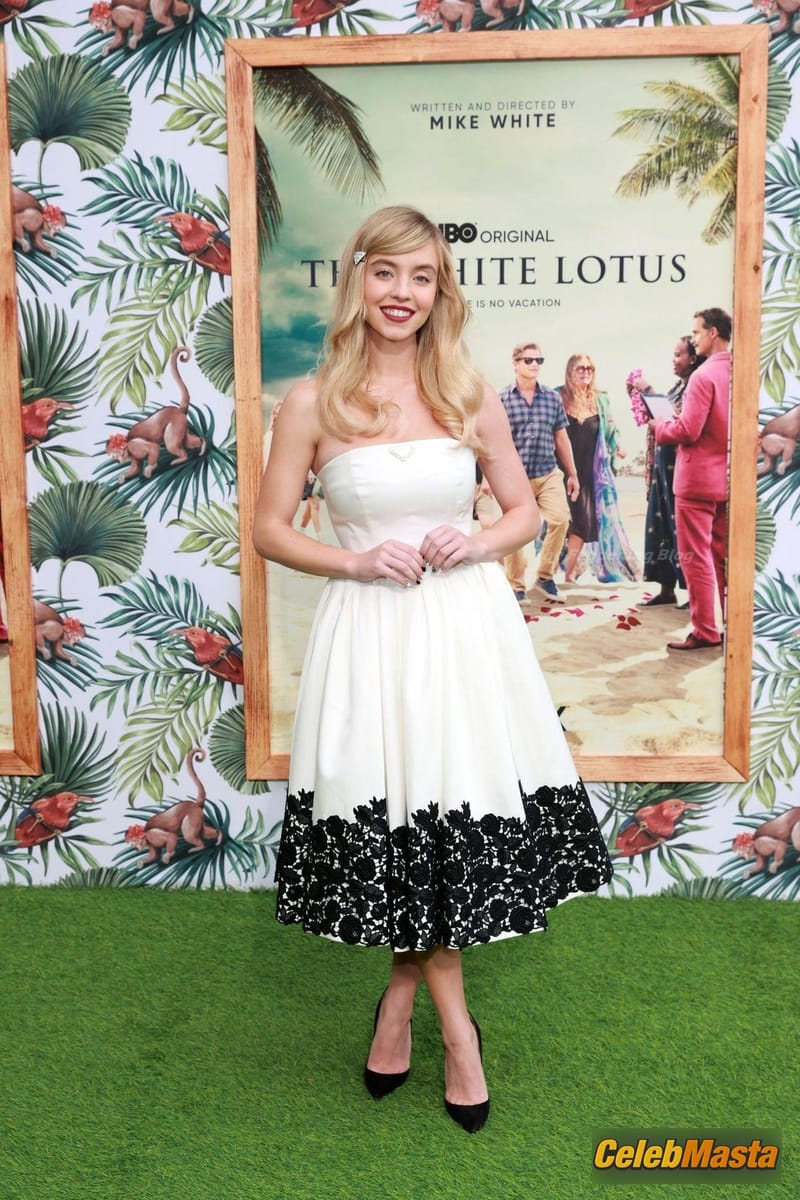Sydney Sweeney Sexy Seen at the White Lotus Premiere in Pacific Palisades Photo Gallery photo 3