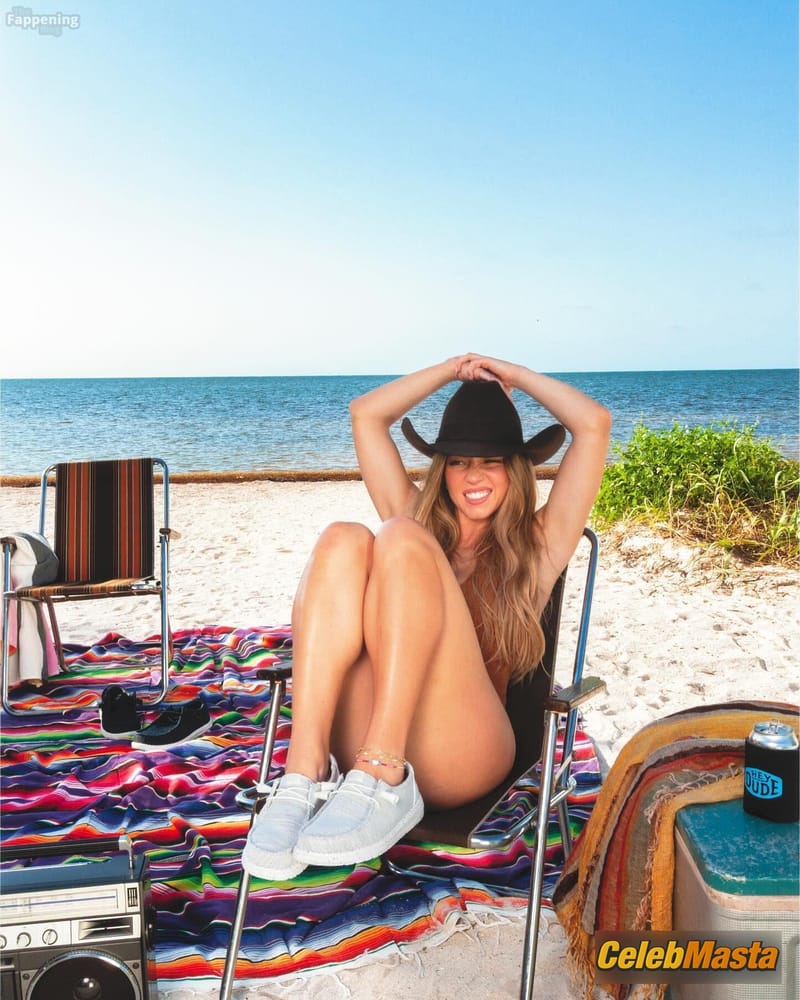 Sydney Sweeney Sexy Shows Off Her Hot Legs In HEYDUDE Country Campaign Photoshoot photo 2