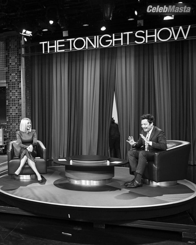 Sydney Sweeney Sexy Stuns In Steamy Red Dress On Tonight Show Starring Jimmy Fallon In NYC Photo Gallery photo 3