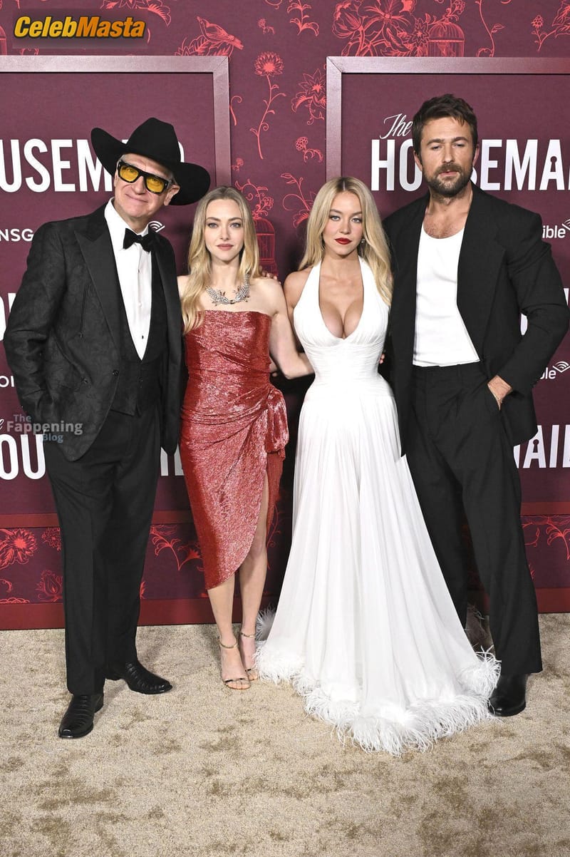 Sydney Sweeney Sexy Shows Off Her Huge Boobs At “The Housemaid” Premiere In LA Photo Gallery photo 1