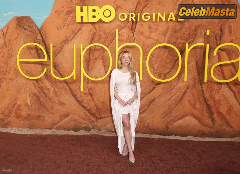 Sydney Sweeney Sexy Stuns In A Gorgeous White Dress At The “Euphoria” Season 3 Premiere In LA Photo Gallery photo 2