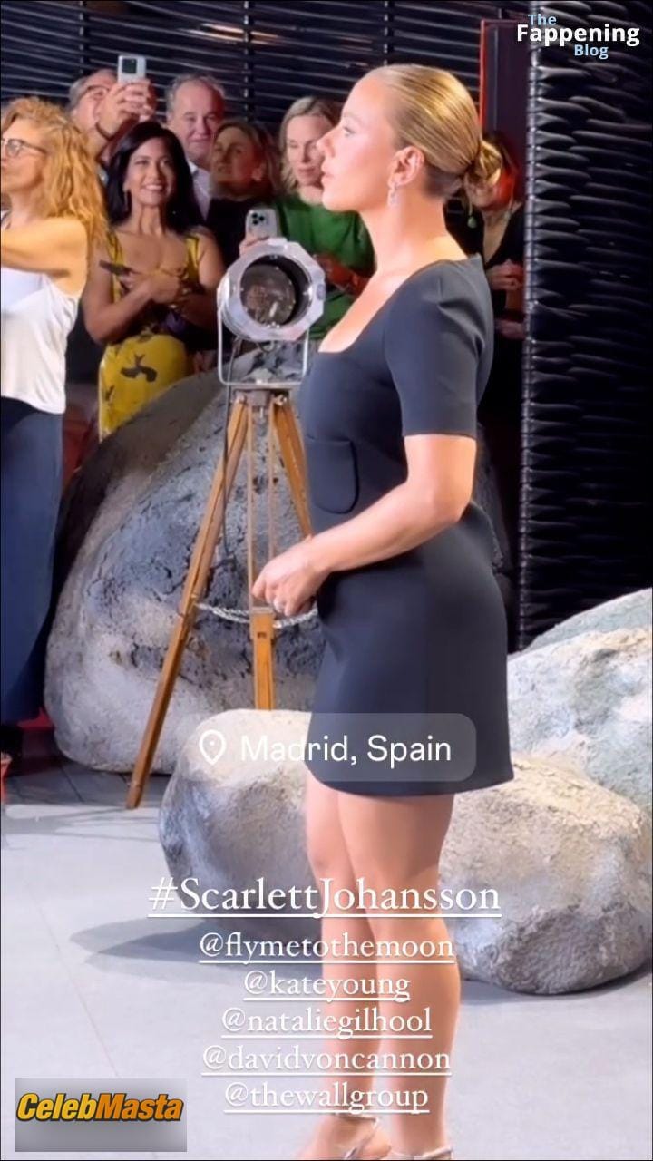 Scarlett Johansson Sexy Shines At The Fly Me To The Moon Premiere In Madrid Photo Gallery photo 4