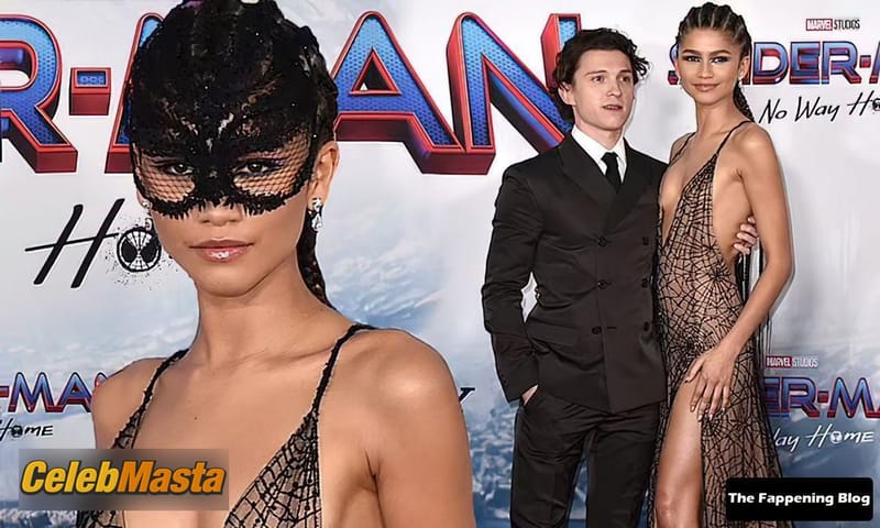 Zendaya Flaunts Her Small Tits at the LA Premiere of Spider-Man: No Way Home Photo Gallery photo 1