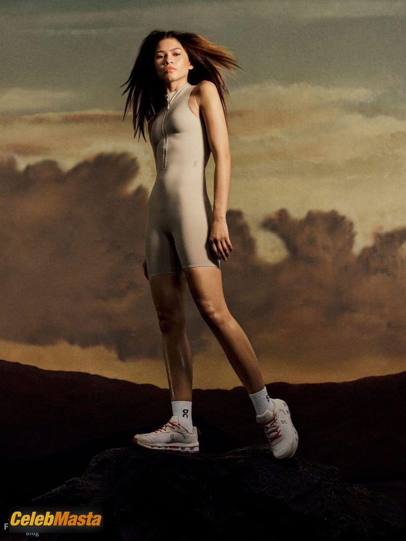 Zendaya Sexy Poses In Hot Sportswear For “On” Campaign Photoshoot photo 2