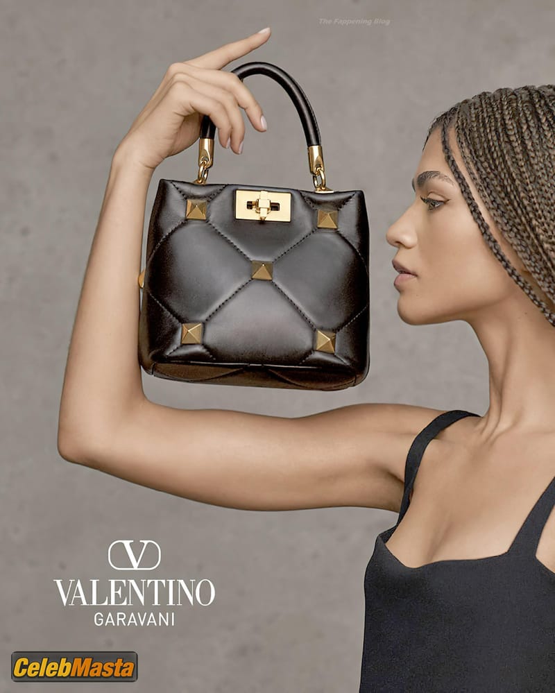 Zendaya Sexy Poses for Valentinos Handbag Campaign Photo Gallery photo 4