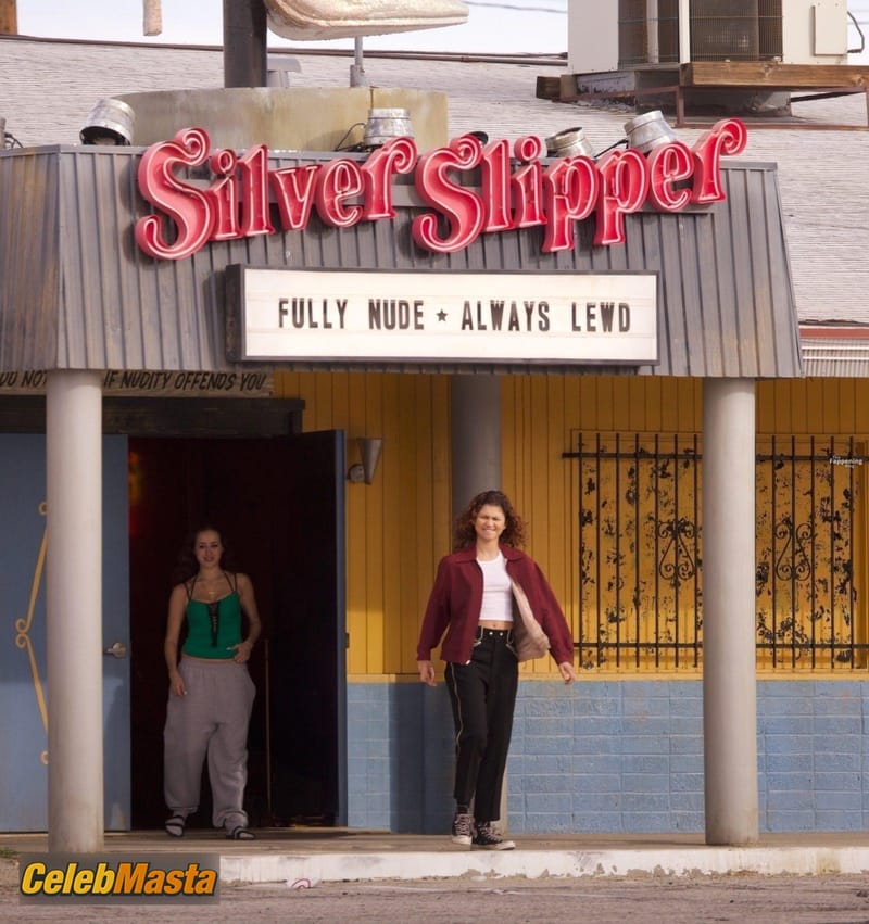 Zendaya Sexy Spotted Showing Off Her Hot Pokies On Euphoria Set In Palmdale Photo Gallery photo 2