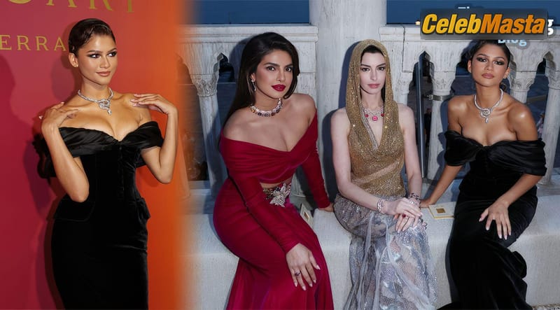 Zendaya’s Sexy Cleavage Shines At Bulgari’s Venetian Party Photo Gallery photo 3