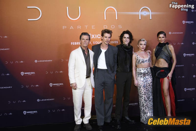 Zendaya Stuns In A Sexy Draped Gown At Dune: Part Two Photocall In Mexico City Photo Gallery photo 3