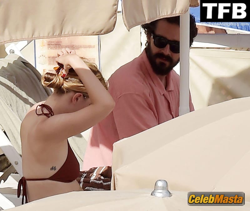 Mia Goth Sexy Seen Flaunting Her Hot Bikini Body At The Beach In Portofino Photo Gallery photo 4