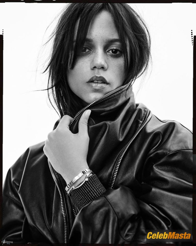 Jenna Ortega Sexy And Braless V Magazine Photoshoot photo 1