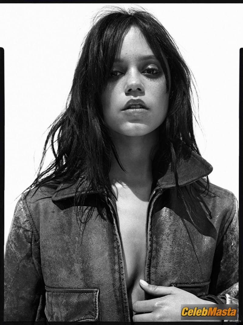 Jenna Ortega Sexy And Braless V Magazine Photoshoot photo 3
