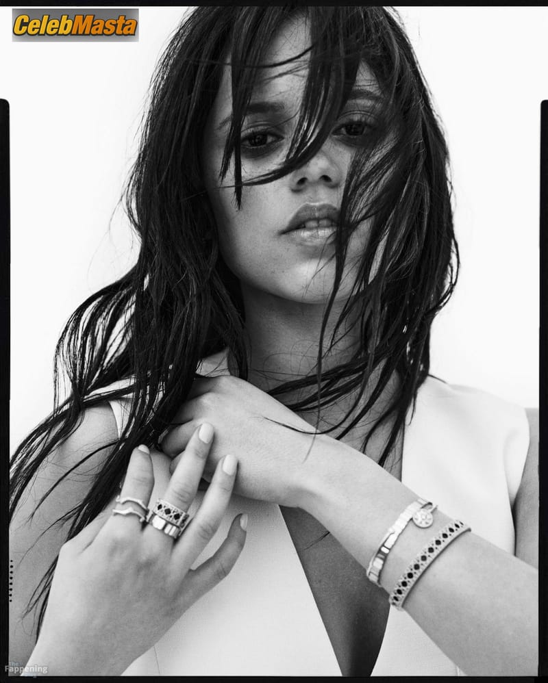 Jenna Ortega Sexy And Braless V Magazine Photoshoot photo 4