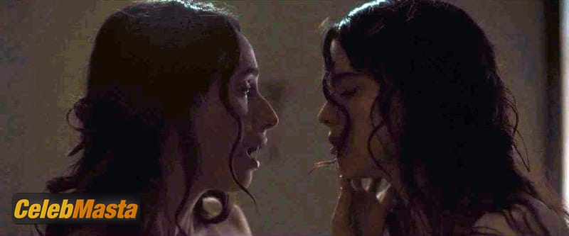 Margaret Qualley And Rebecca Dayan’s Sexy Lesbian Kiss U2013 Novitiate Pics & Video photo 3