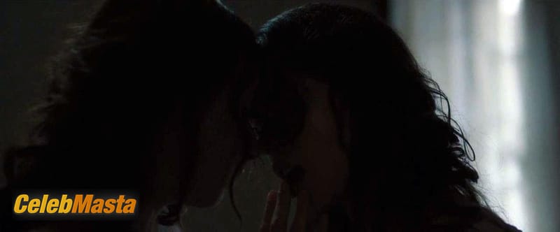 Margaret Qualley And Rebecca Dayan’s Sexy Lesbian Kiss U2013 Novitiate Pics & Video photo 4