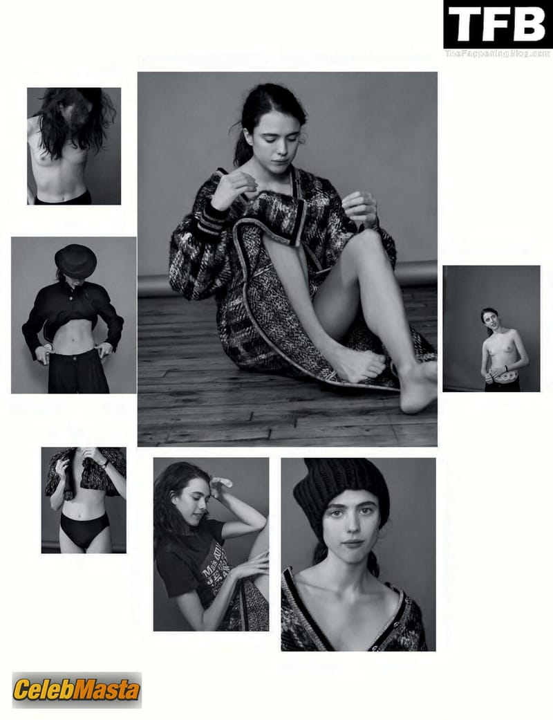 Margaret Qualley Sexy Poses Topless Showing Off Her Tits In A Photoshoot For AnOther Magazine photo 3