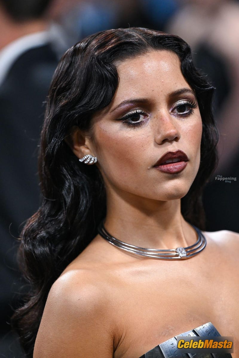 Jenna Ortega Sexy Shines In A Stunning Metallic Outfit At The Met Gala In New York City Photo Gallery photo 1