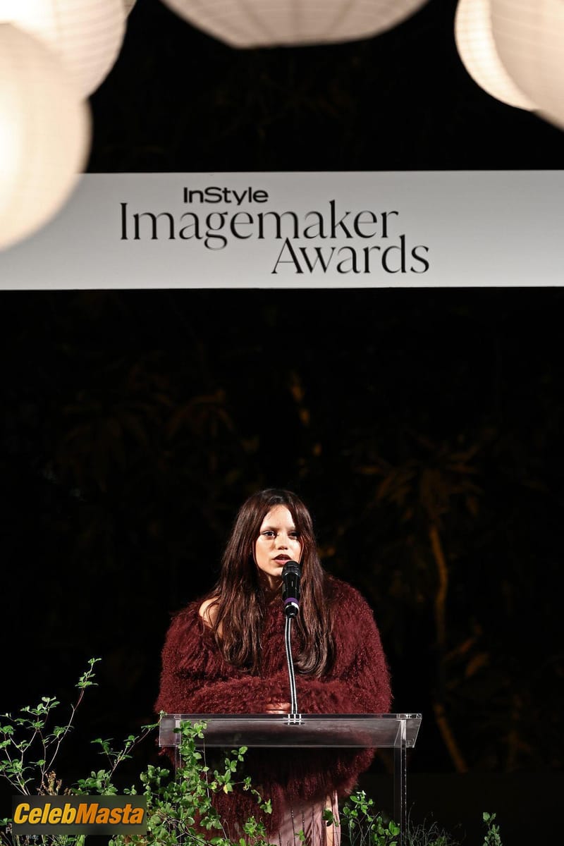 Jenna Ortega Sexy Stuns In A Hot Sheer Dress At The InStyle Imagemaker Awards In Bel Air Photo Gallery photo 3