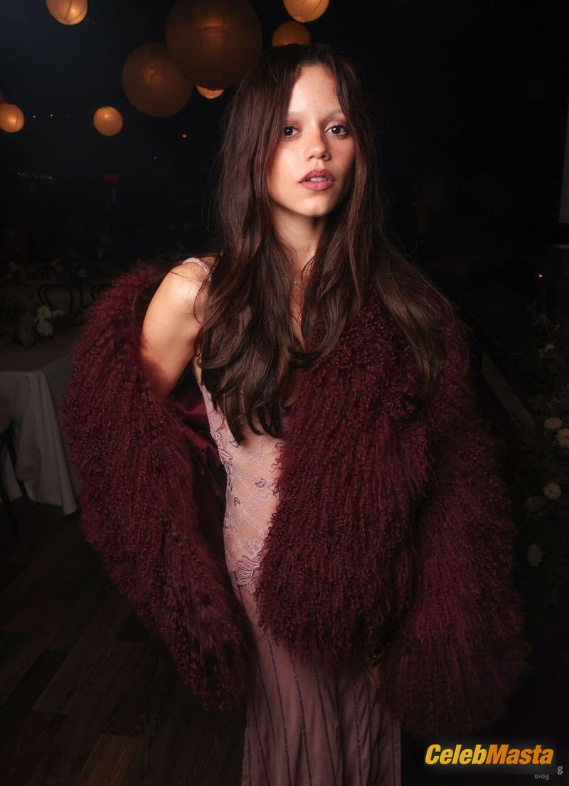 Jenna Ortega Sexy Stuns In A Hot Sheer Dress At The InStyle Imagemaker Awards In Bel Air Photo Gallery photo 4