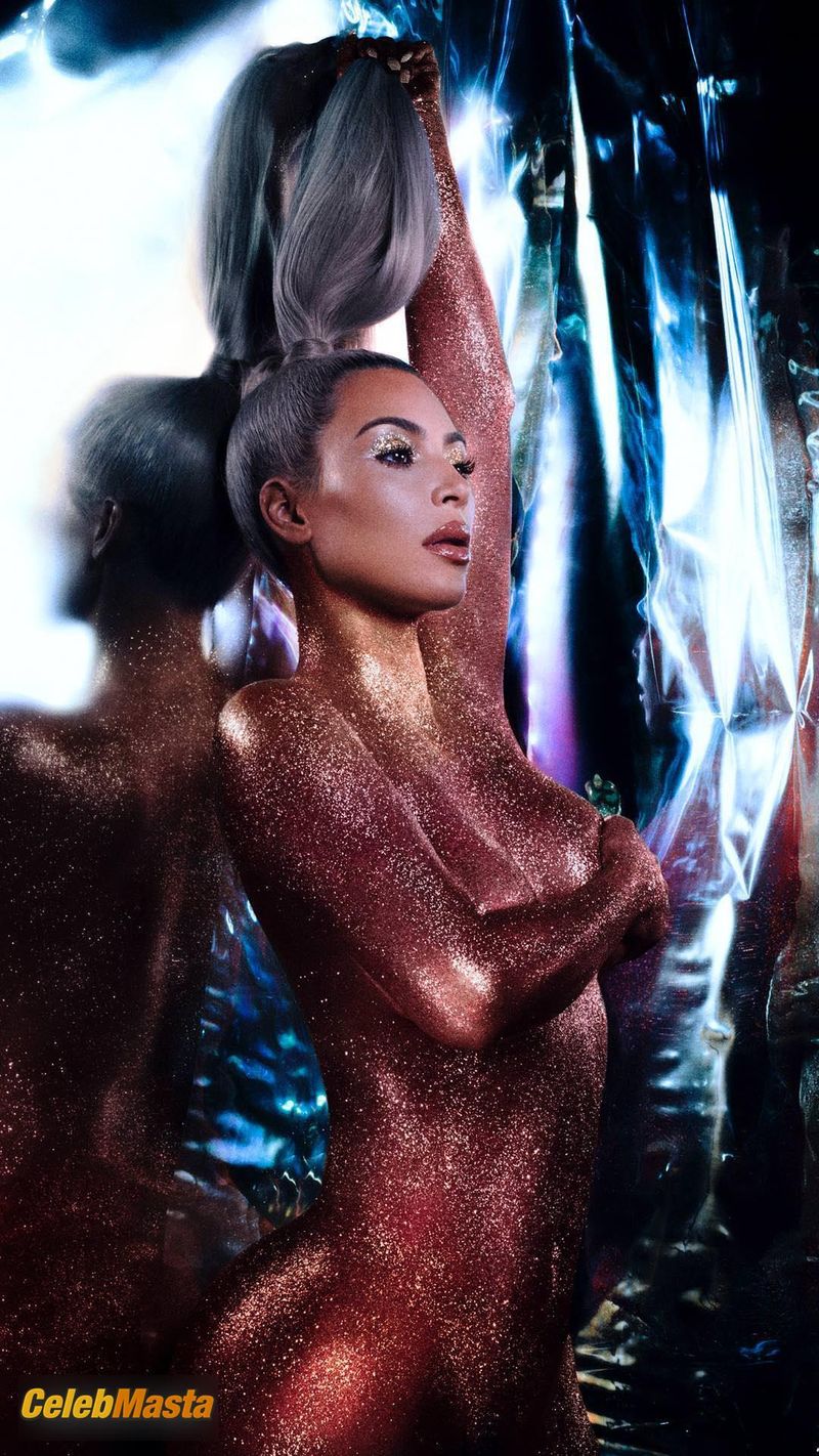 Kim Kardashian Poses in A New Photoshoot photo 1