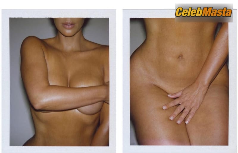 Kim Kardashian Full Frontal From KKW Body Fragrance photo shoot photo 4