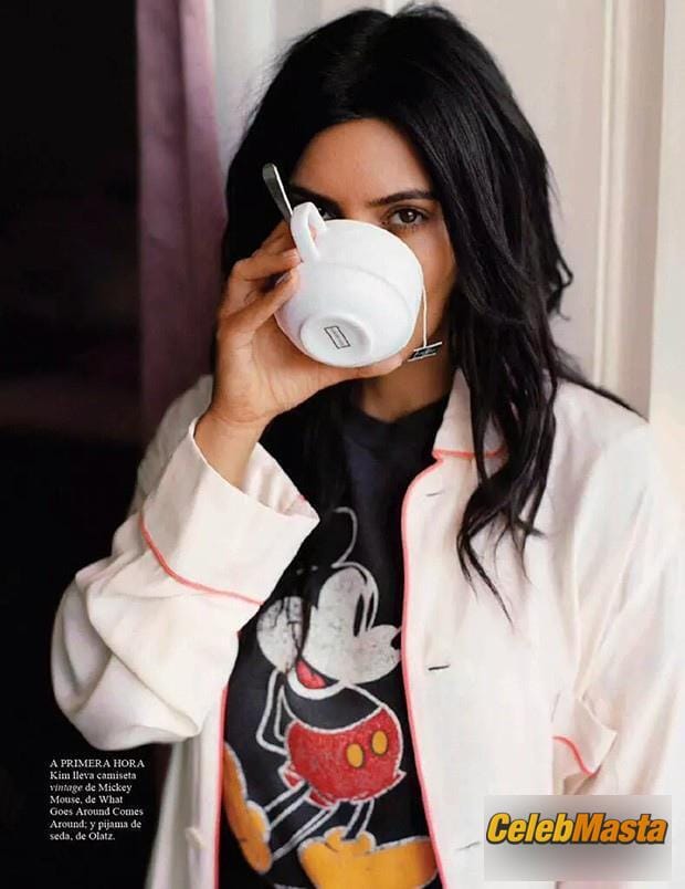 Kim Kardashian No Makeup for Vogue Spain Photo Gallery photo 4