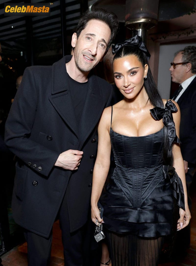 Kim Kardashian Sexy Flaunts Her Hot Cleavage Wearing A Stunning Black Dress At CHANEL Dinner In New York City Photo Gallery photo 1