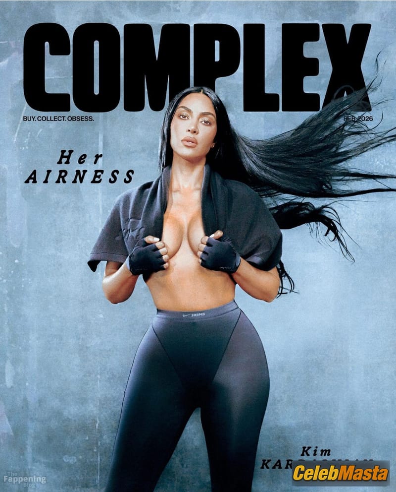 Kim Kardashian Sexy And Topless Photoshoot For Complex Magazine photo 1
