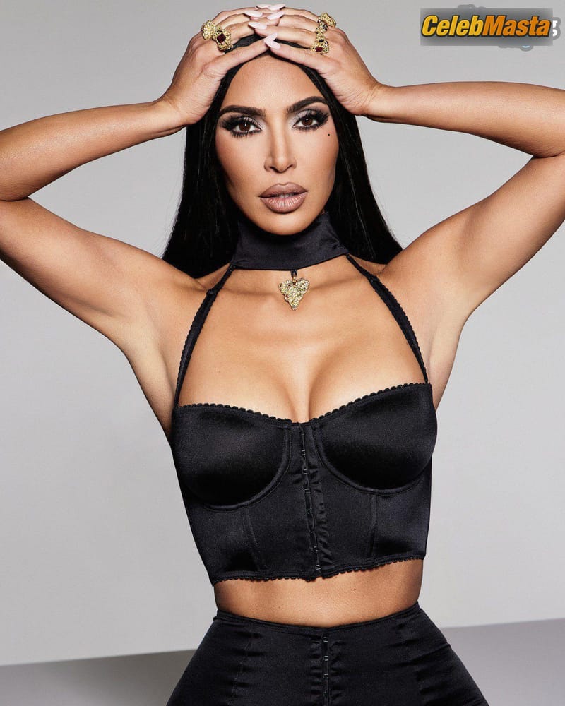 Kim Kardashian Rocks Sexy Skims Lingerie In Hot Photoshoot photo 1