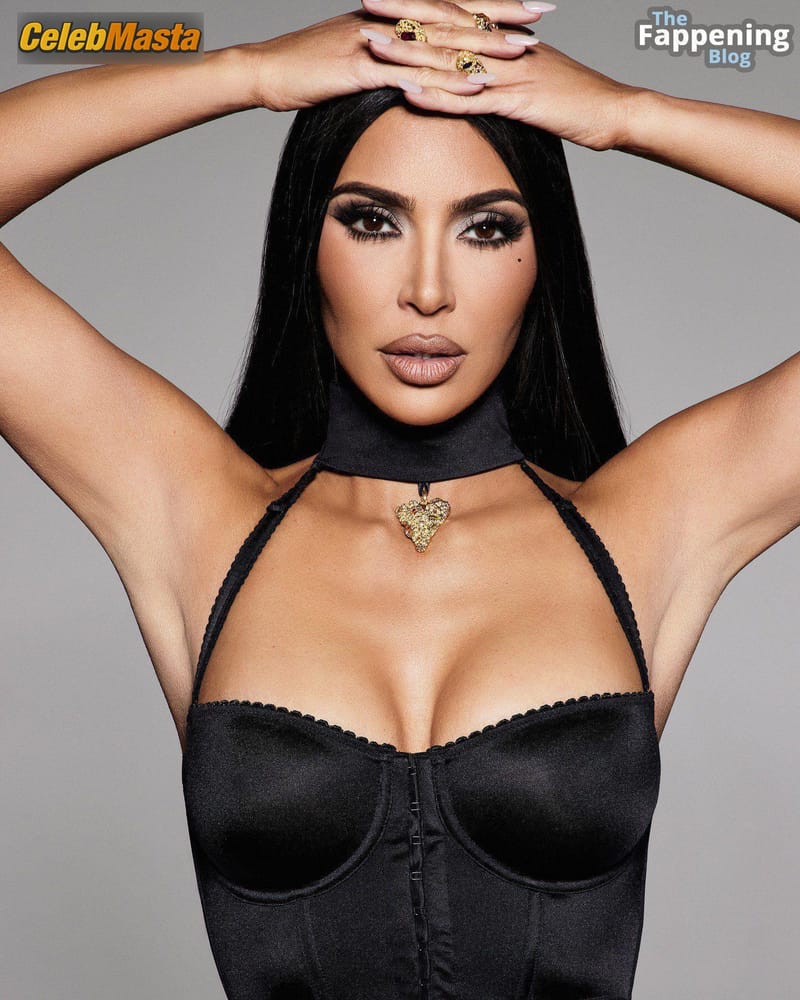 Kim Kardashian Rocks Sexy Skims Lingerie In Hot Photoshoot photo 2