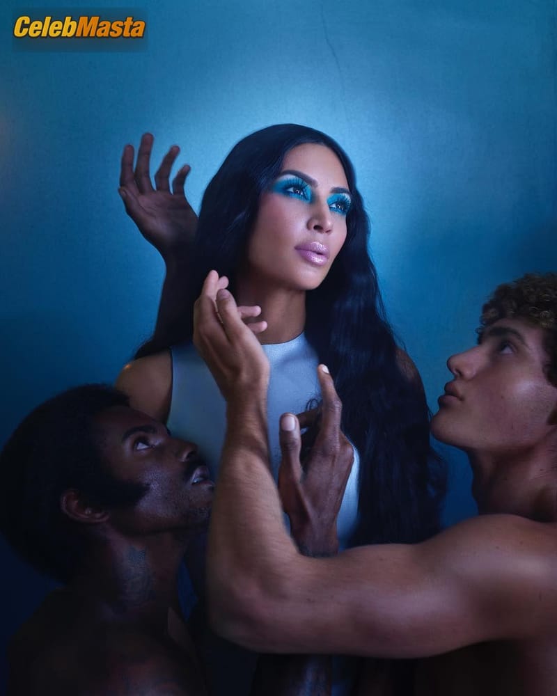 Kim Kardashian Sexy Photoshoot with Hunks photo 1