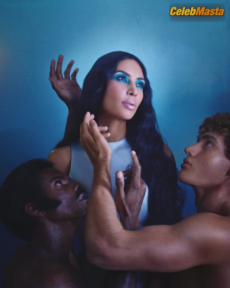 Kim Kardashian Sexy Photoshoot with Hunks photo 2