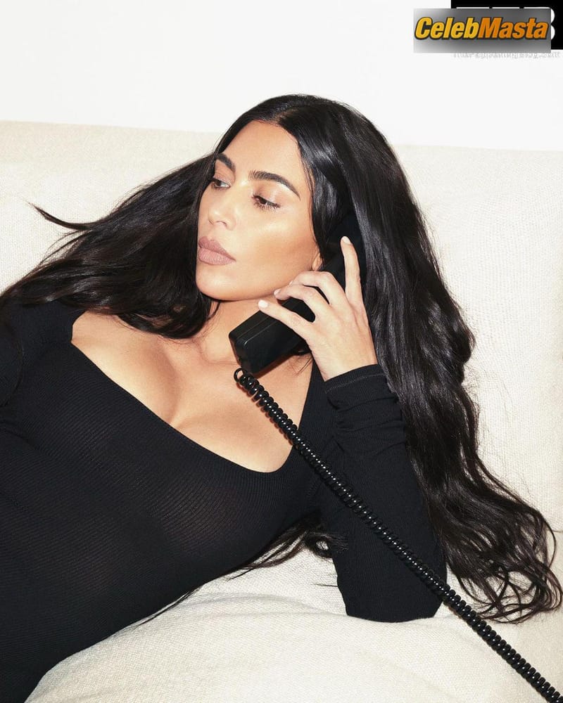 Kim Kardashian Sexy Poses Showcasing Her Hot Tits And Curves In A Social Media Photoshoot photo 2