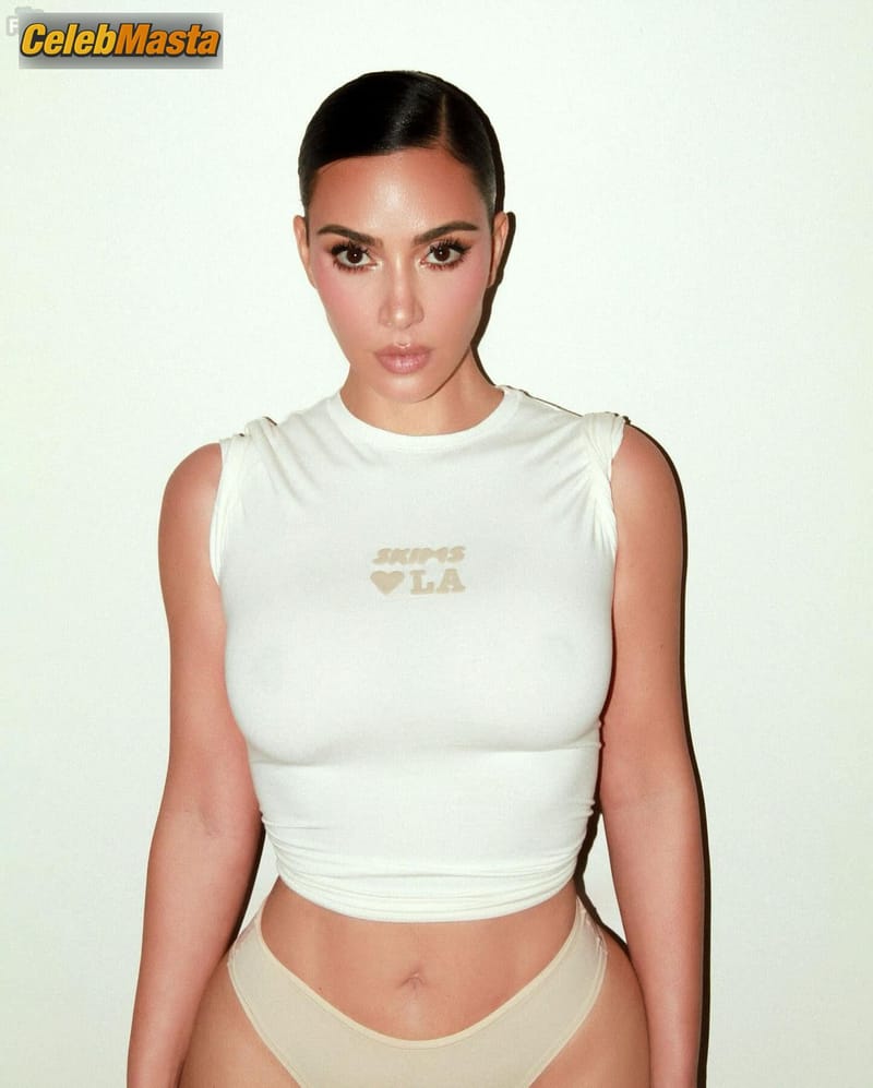 Kim Kardashian Sexy And Hot Poses Her Attractive Assets For SKIMS Photo Gallery photo 2