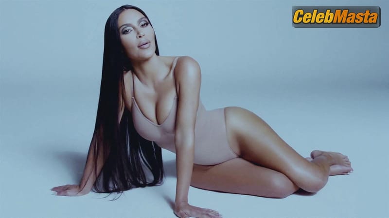 Kim Kardashian Sexy Poses For Her SKIMS Shapewear Photo Gallery photo 2